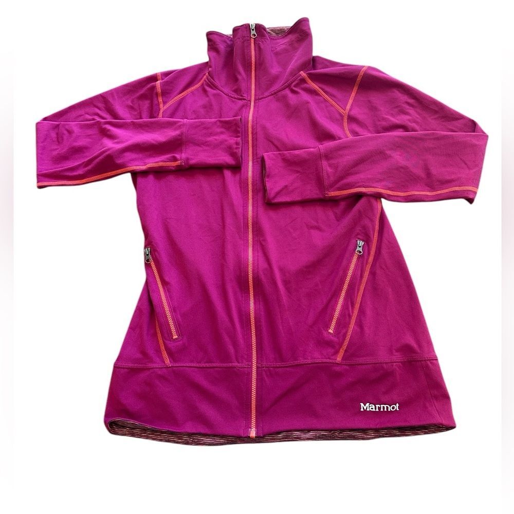 Marmot Womens Full Zip Preformance Jacket Magenta Medium